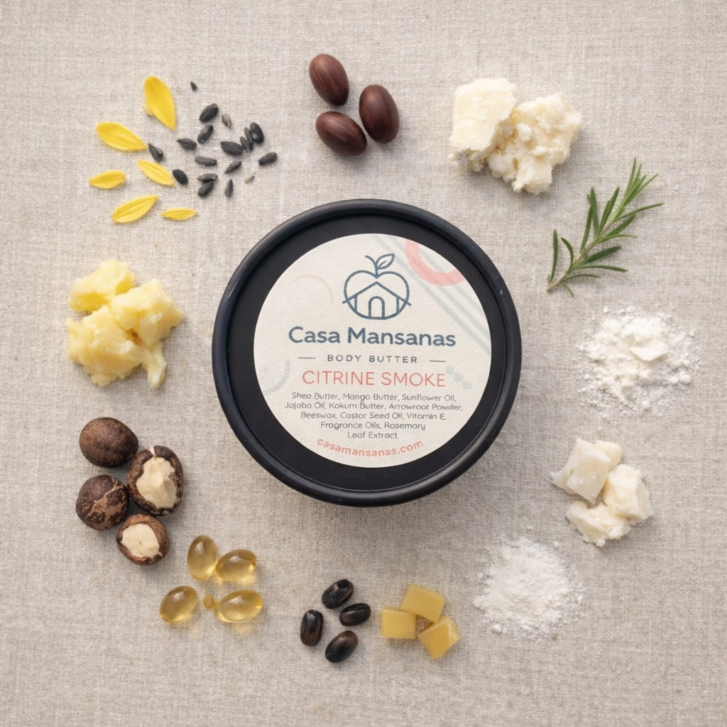 Citrine Smoke Whipped Body Butter