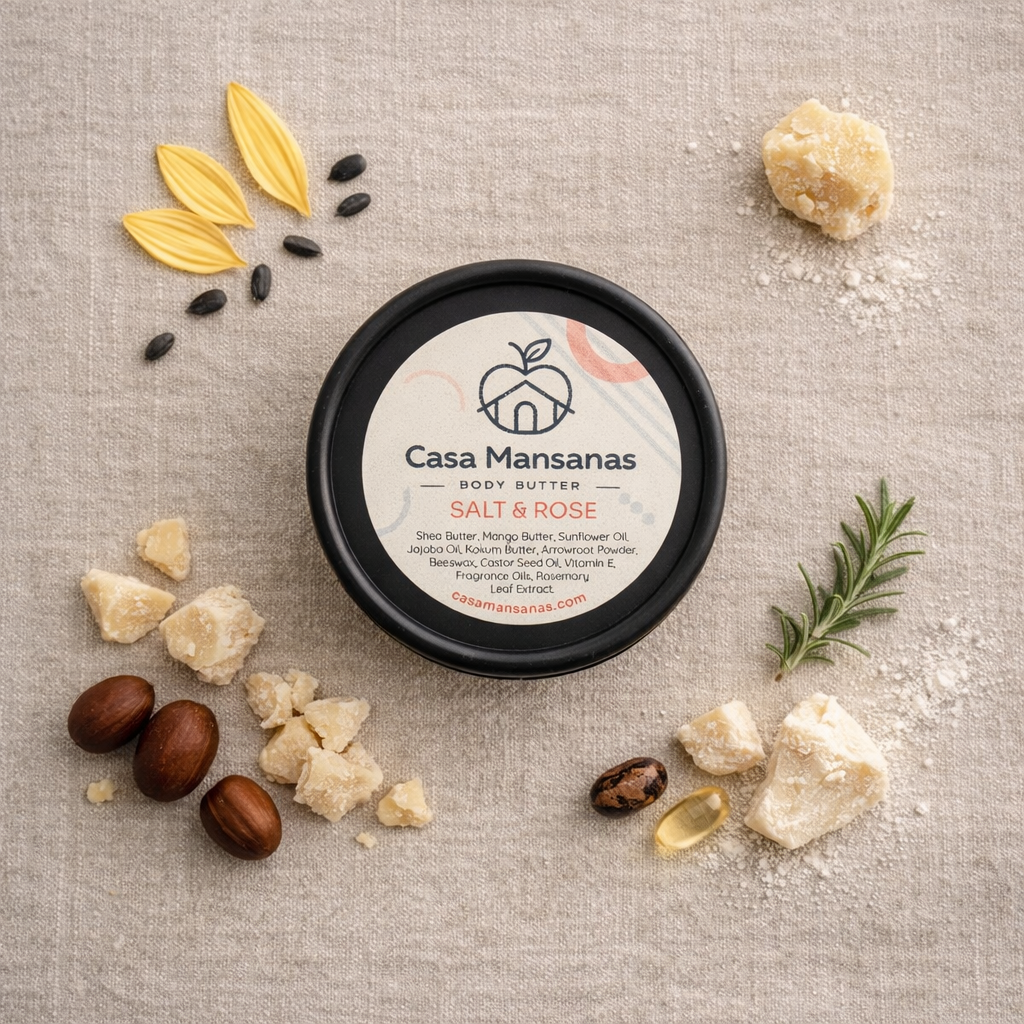 Salt & Rose Whipped Body Butter