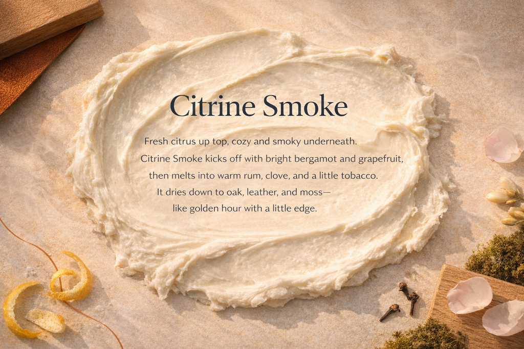 Citrine Smoke Whipped Body Butter