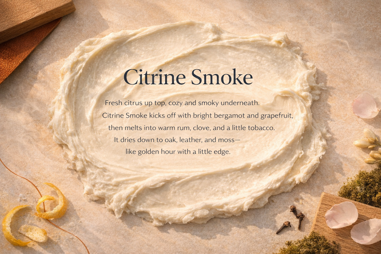 Citrine Smoke Whipped Body Butter