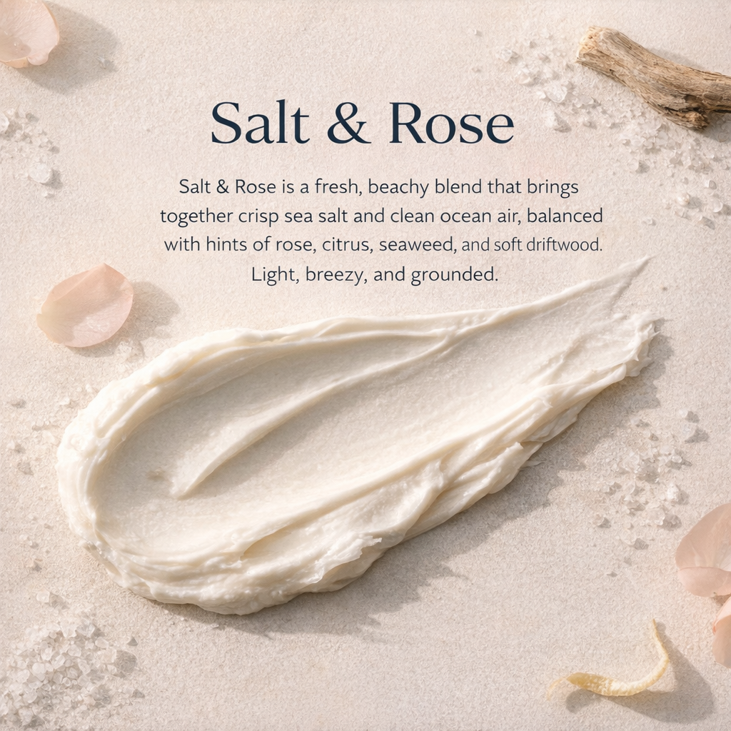 Salt & Rose Whipped Body Butter